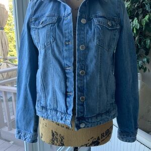 ZARA Authentic Denim by TNF.   Great Condition Jean Jacket Size Small